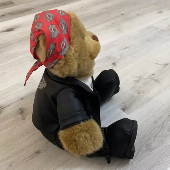 HARLEY-DAVIDSON Licensed Collectible 100 Year Anniversary Large Teddy Bear - Picture 11 of 11